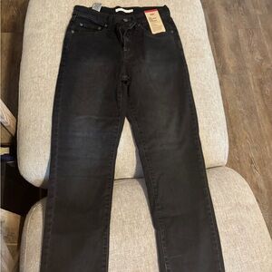 Women’s Black Jeans - Slim Straight